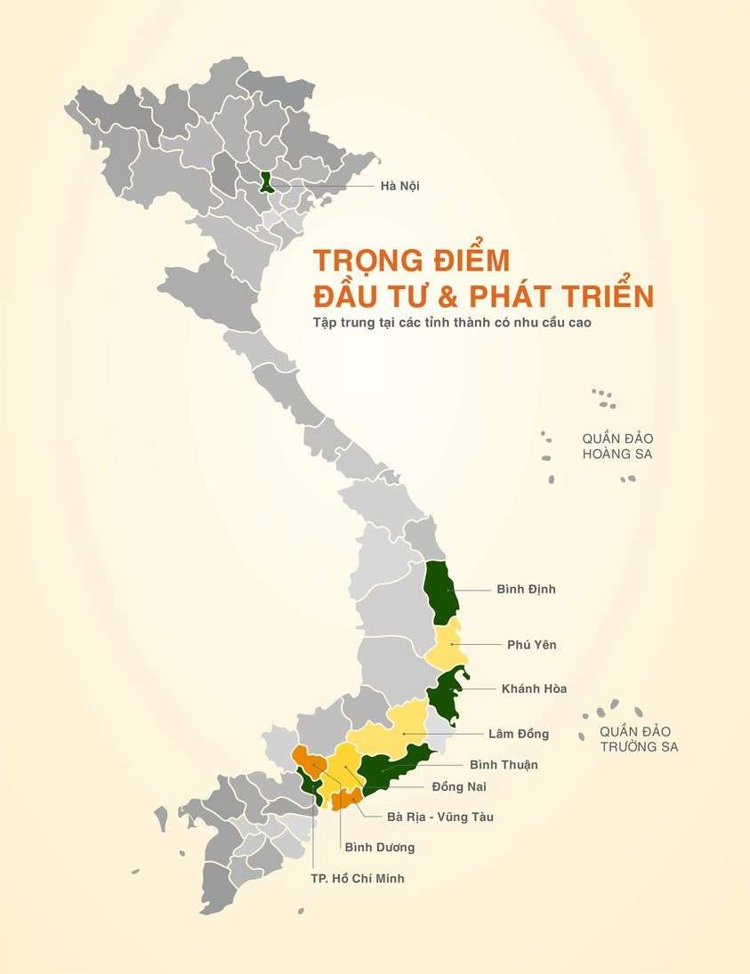 TẬP ĐOÀN HƯNG THỊNH VÀ HÀNH TRÌNH GHI DẤU BẮC - TRUNG - NAM 